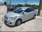 2014 Hyundai Accent Gls Silver vin: KMHCT4AE2EU660901