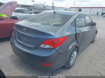 2014 Hyundai Accent Gls Gray vin: KMHCT4AE2EU732437