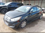 2014 Hyundai Accent Gls Черный vin: KMHCT4AE2EU760268