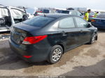 2014 Hyundai Accent Gls Черный vin: KMHCT4AE2EU760268