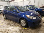 2015 Hyundai Accent Gls Blue vin: KMHCT4AE2FU795569