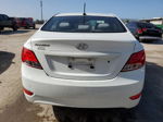 2015 Hyundai Accent Gls White vin: KMHCT4AE2FU801306