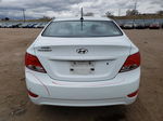 2015 Hyundai Accent Gls White vin: KMHCT4AE2FU817151