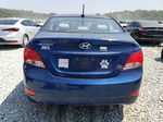 2015 Hyundai Accent Gls Blue vin: KMHCT4AE2FU851249