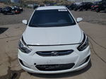 2015 Hyundai Accent Gls White vin: KMHCT4AE2FU882825