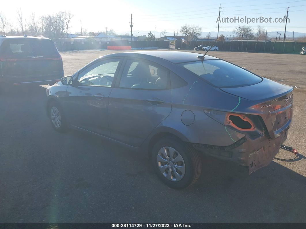 2015 Hyundai Accent Gls Gray vin: KMHCT4AE2FU885000