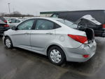 2015 Hyundai Accent Gls Silver vin: KMHCT4AE2FU898667