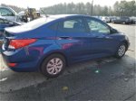 2015 Hyundai Accent Gls Blue vin: KMHCT4AE2FU905178