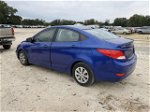 2015 Hyundai Accent Gls Blue vin: KMHCT4AE2FU908808