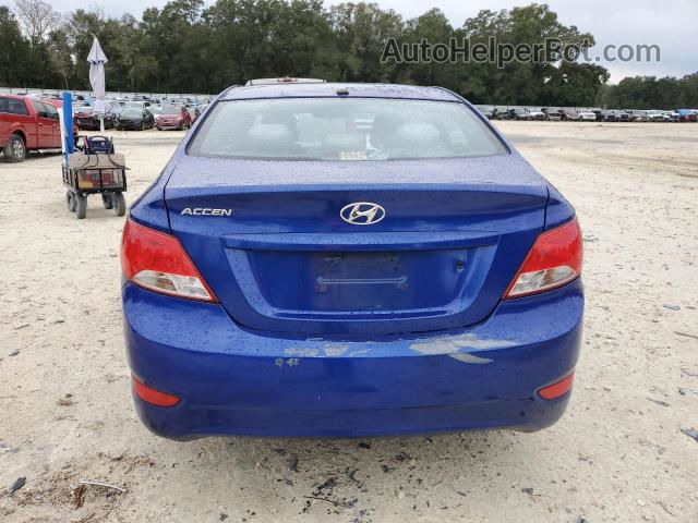 2015 Hyundai Accent Gls Blue vin: KMHCT4AE2FU908808