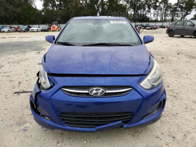 2015 Hyundai Accent Gls Blue vin: KMHCT4AE2FU908808