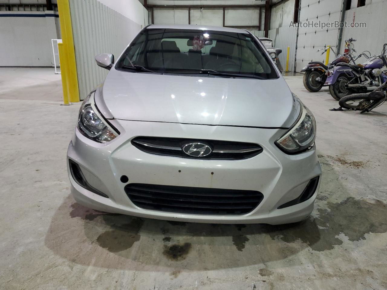 2015 Hyundai Accent Gls Серебряный vin: KMHCT4AE2FU914494