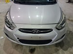 2015 Hyundai Accent Gls Silver vin: KMHCT4AE2FU914494