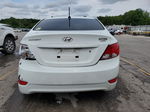 2015 Hyundai Accent Gls White vin: KMHCT4AE2FU925818