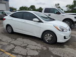 2015 Hyundai Accent Gls White vin: KMHCT4AE2FU925818