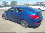 2015 Hyundai Accent Gls Blue vin: KMHCT4AE2FU929562