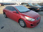 2015 Hyundai Accent Gls Burgundy vin: KMHCT4AE2FU932297