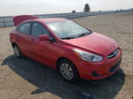 2015 Hyundai Accent Gls Red vin: KMHCT4AE2FU935331