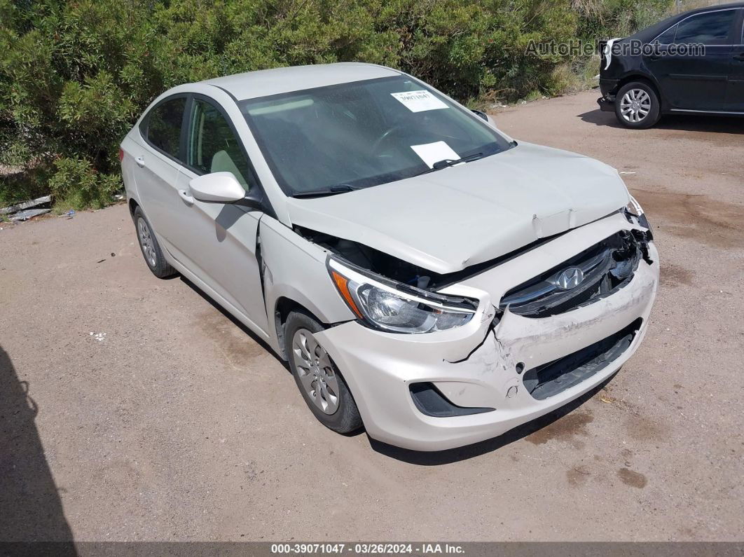 2015 Hyundai Accent Gls White vin: KMHCT4AE2FU936401