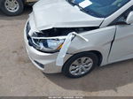 2015 Hyundai Accent Gls White vin: KMHCT4AE2FU936401