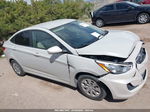 2015 Hyundai Accent Gls White vin: KMHCT4AE2FU936401