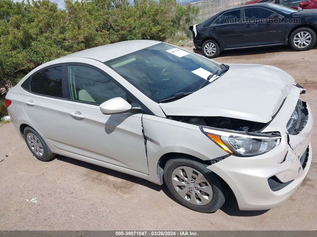 2015 Hyundai Accent Gls White vin: KMHCT4AE2FU936401