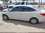 2015 Hyundai Accent Gls White vin: KMHCT4AE2FU936401