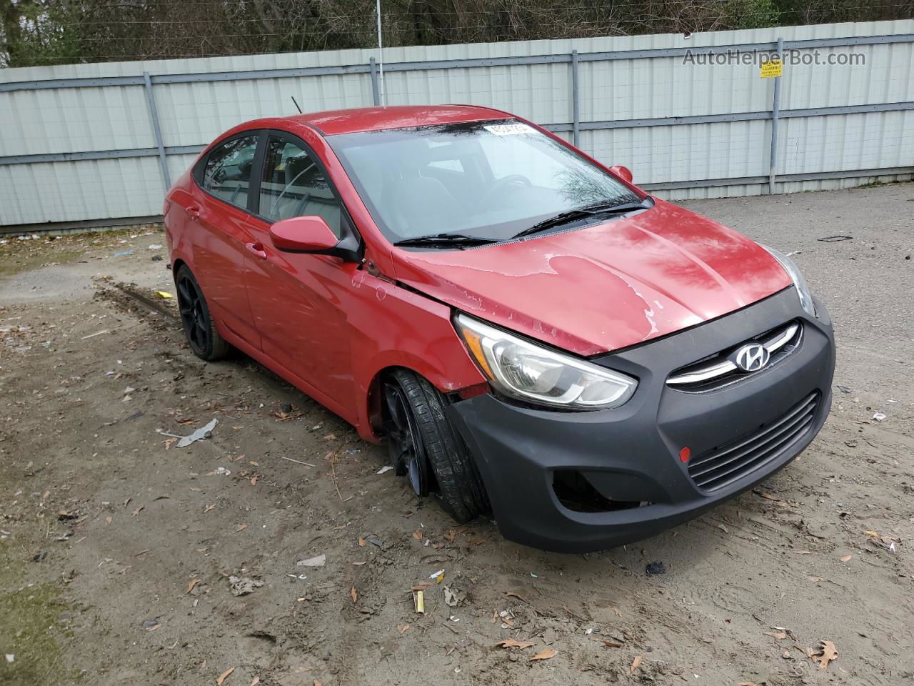 2016 Hyundai Accent Se Red vin: KMHCT4AE2GU002546