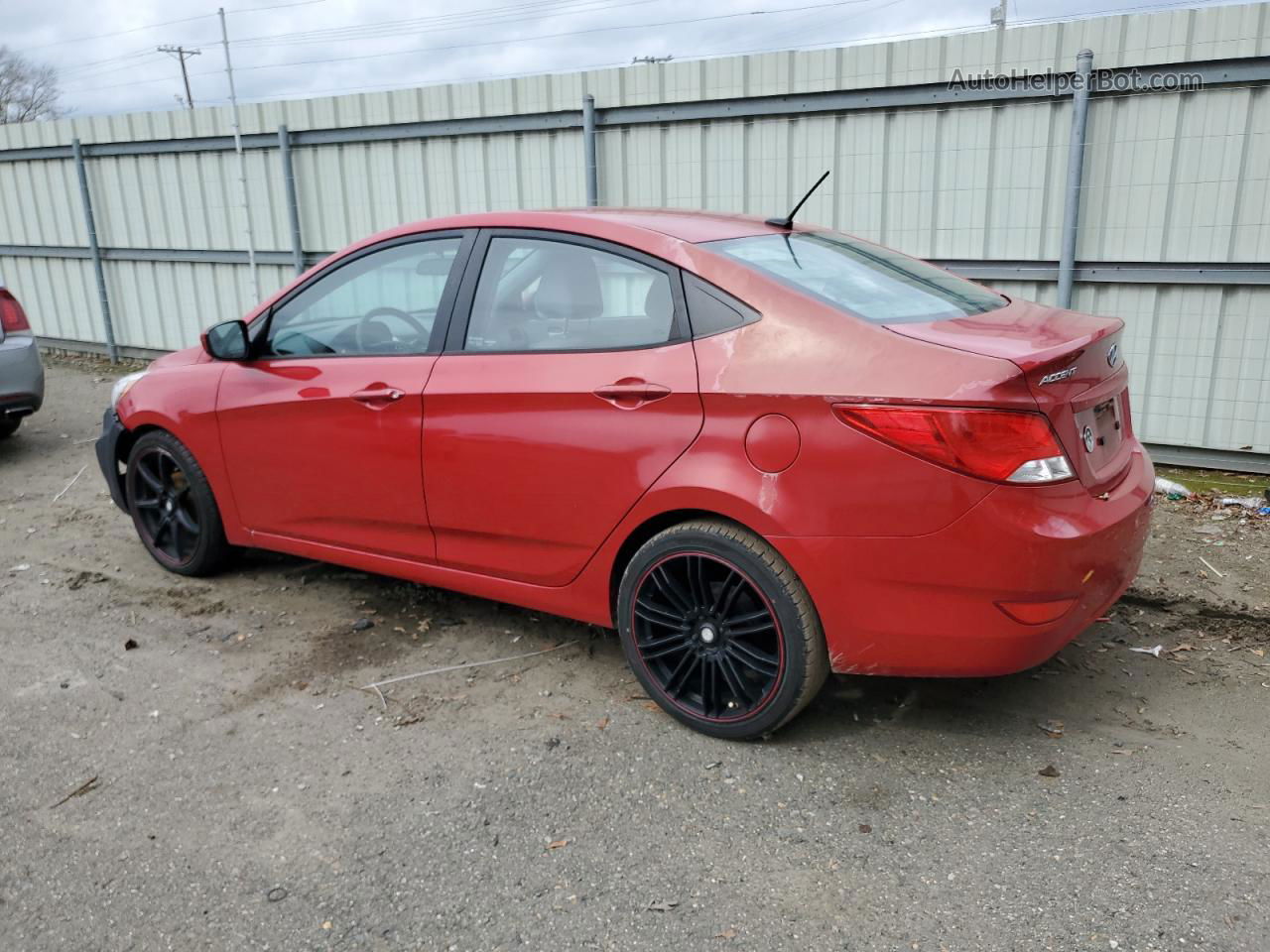 2016 Hyundai Accent Se Red vin: KMHCT4AE2GU002546