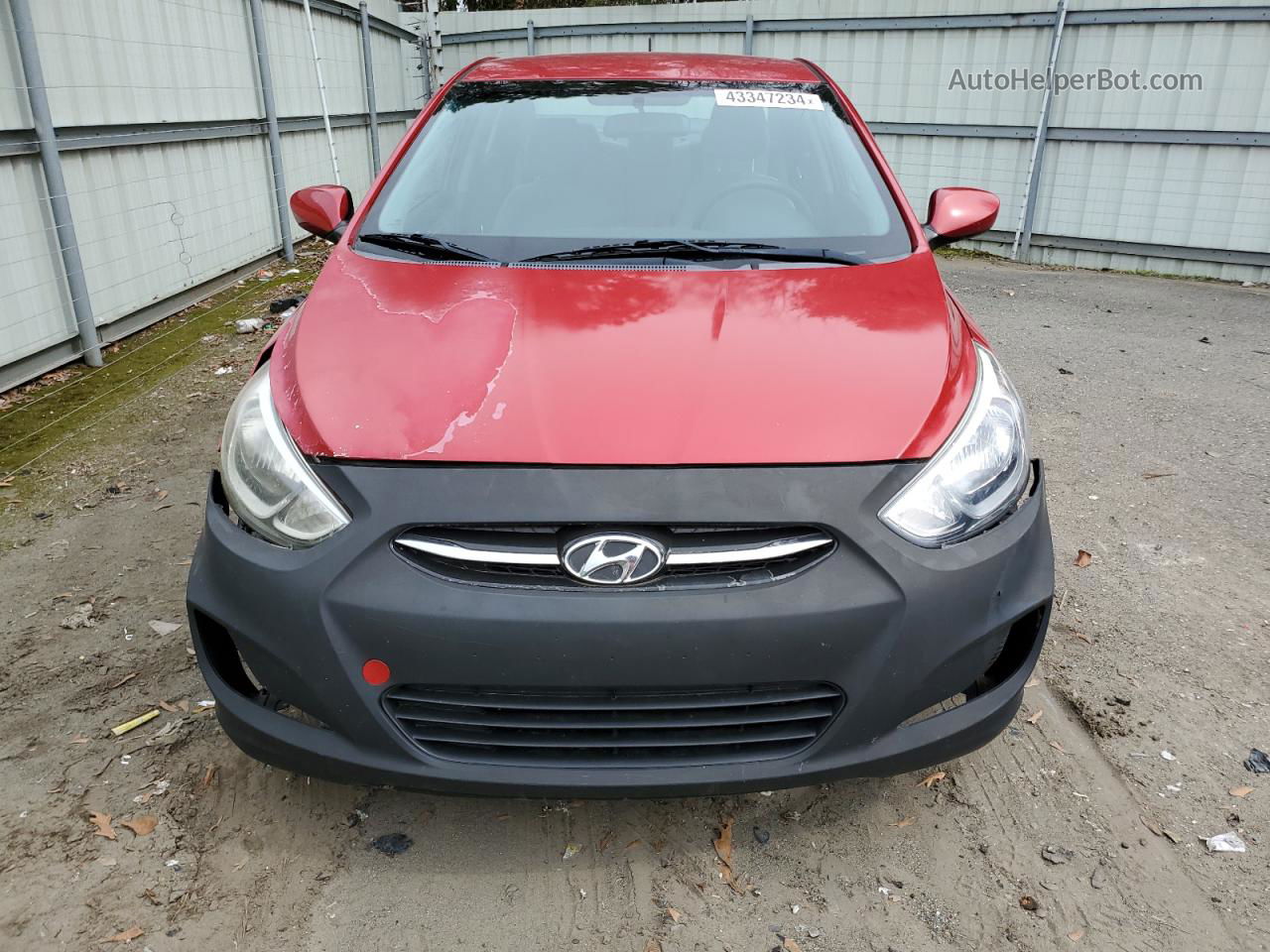 2016 Hyundai Accent Se Red vin: KMHCT4AE2GU002546