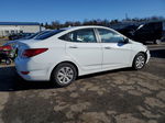 2016 Hyundai Accent Se White vin: KMHCT4AE2GU015524