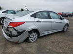 2016 Hyundai Accent Se Silver vin: KMHCT4AE2GU078008