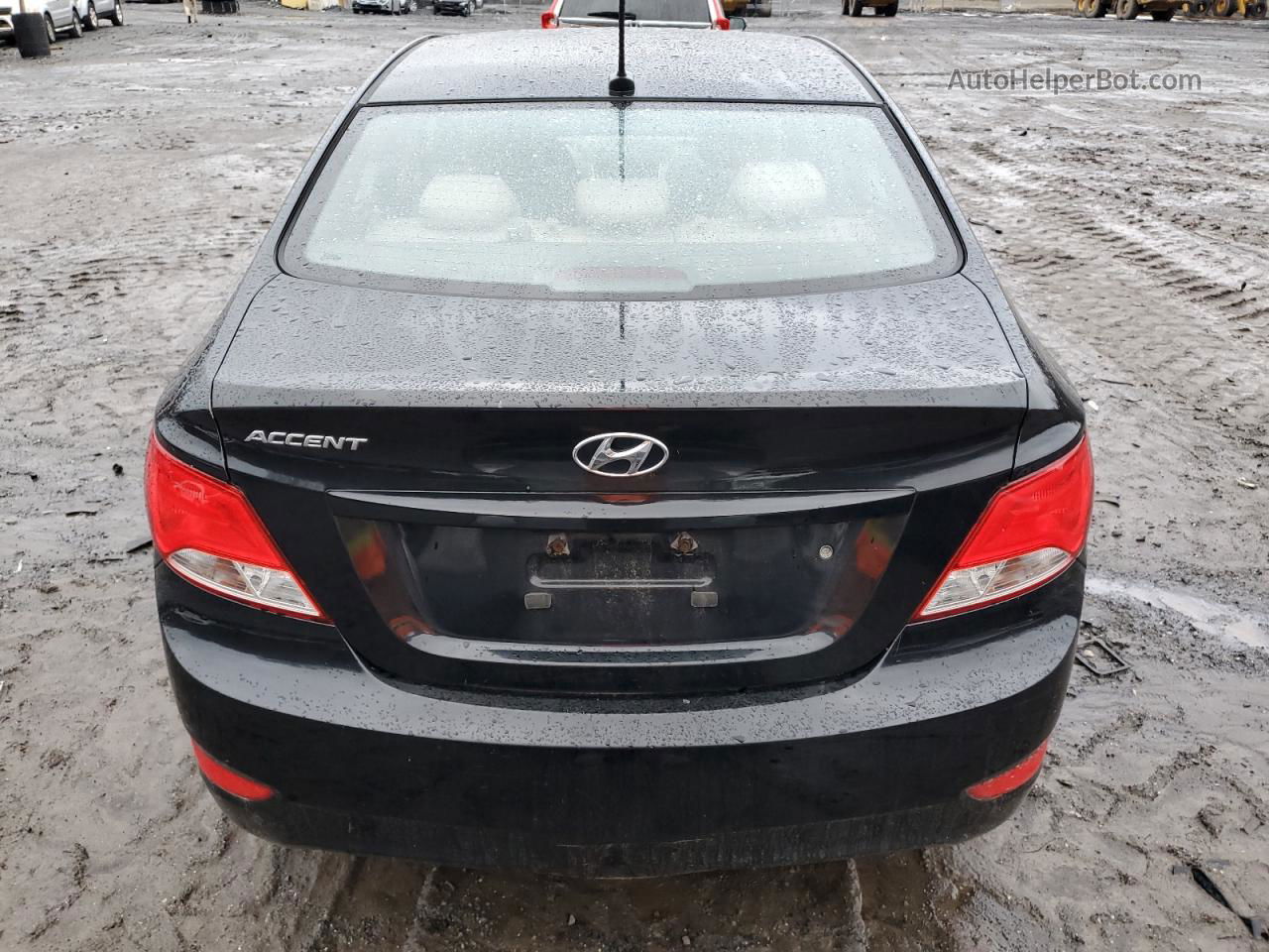 2016 Hyundai Accent Se Black vin: KMHCT4AE2GU081412