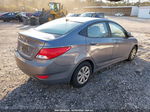 2016 Hyundai Accent Se Gray vin: KMHCT4AE2GU095827