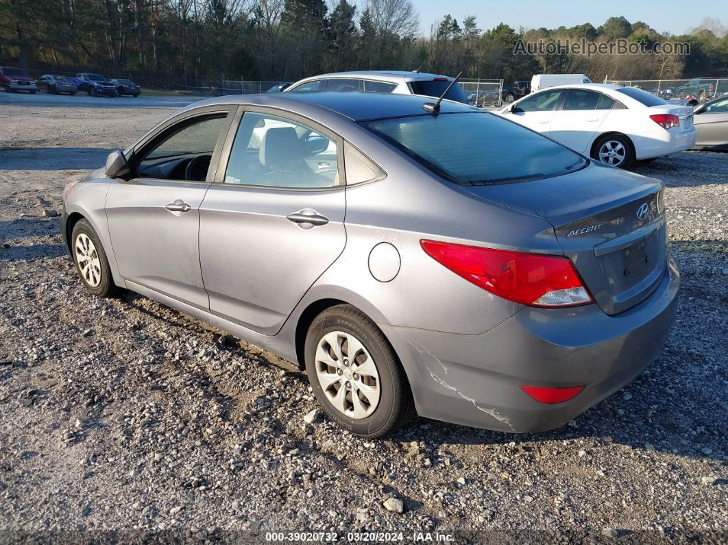 2016 Hyundai Accent Se Gray vin: KMHCT4AE2GU095827