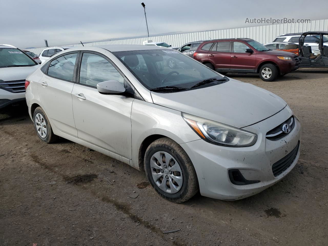 2016 Hyundai Accent Se Белый vin: KMHCT4AE2GU102775