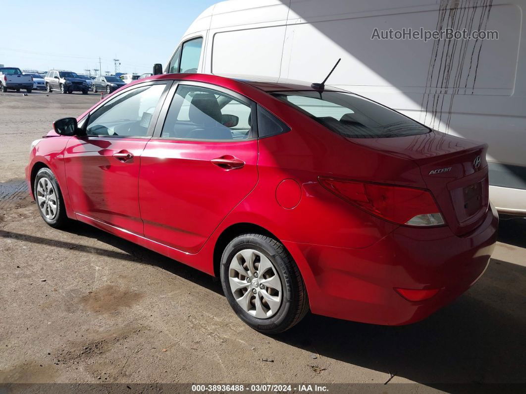 2016 Hyundai Accent Se Red vin: KMHCT4AE2GU112013