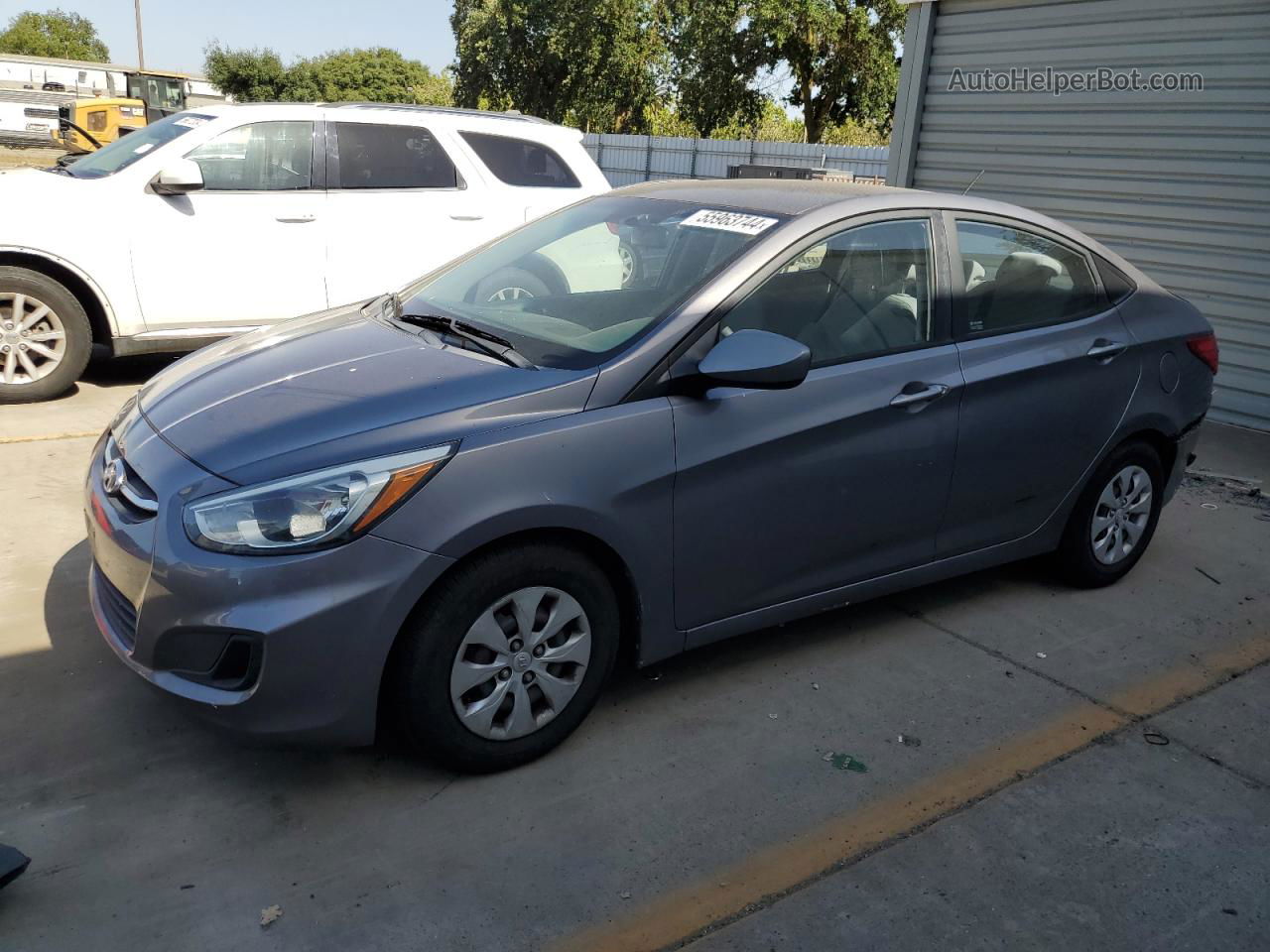 2016 Hyundai Accent Se Gray vin: KMHCT4AE2GU948534