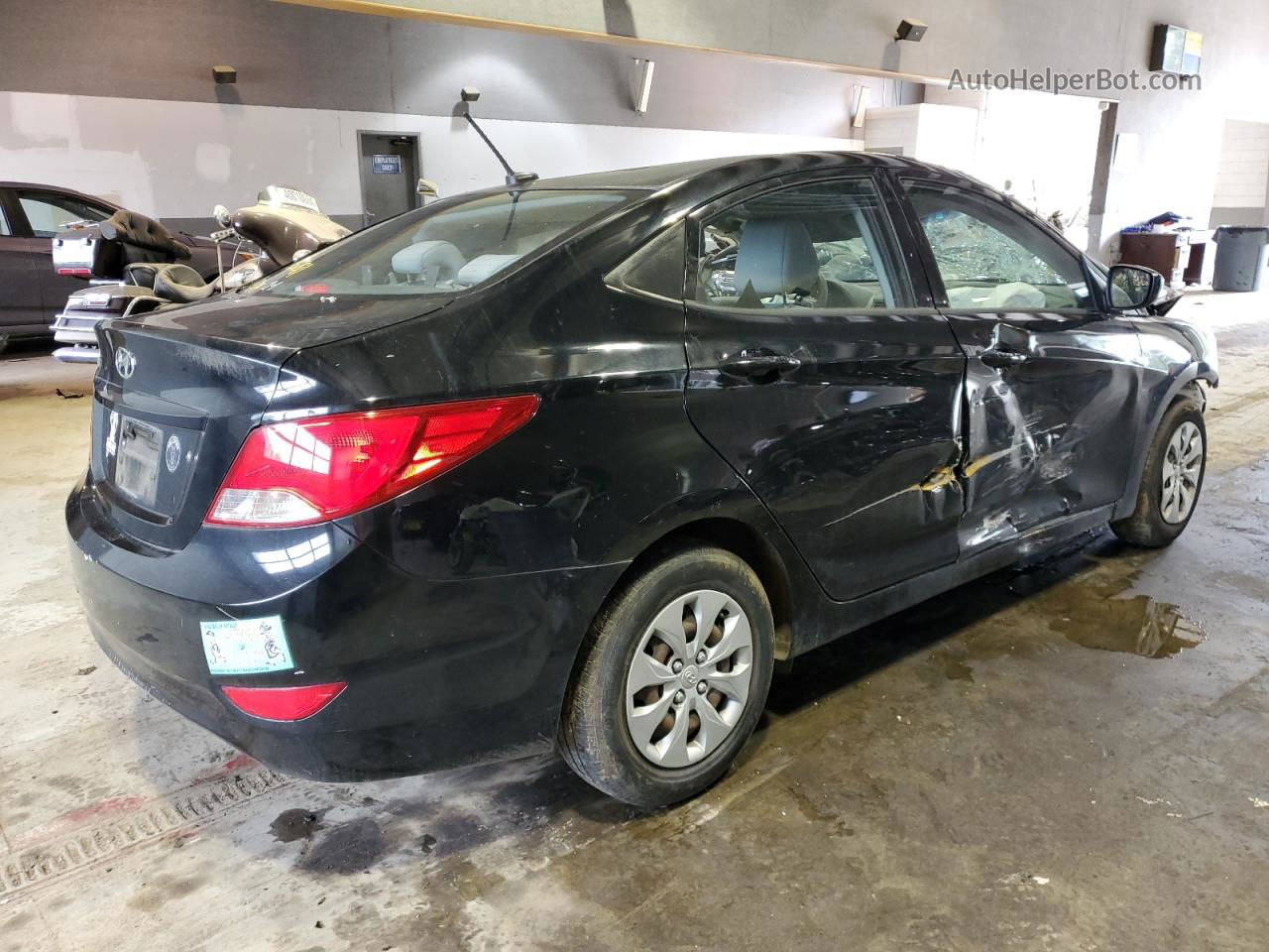 2016 Hyundai Accent Se Black vin: KMHCT4AE2GU994414