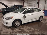 2016 Hyundai Accent Se White vin: KMHCT4AE2GU999158