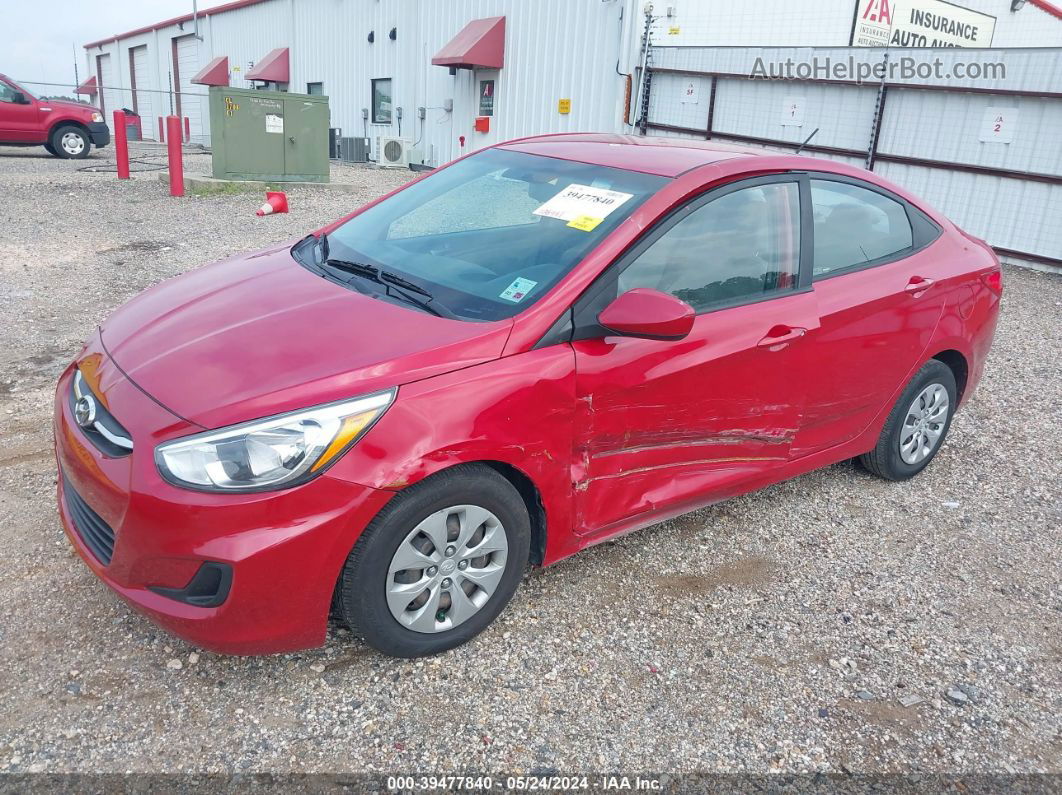 2017 Hyundai Accent Se Red vin: KMHCT4AE2HU194164