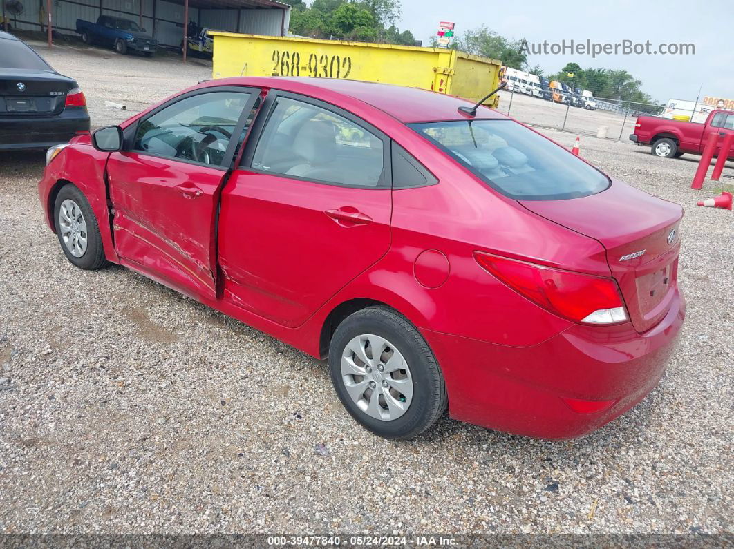 2017 Hyundai Accent Se Red vin: KMHCT4AE2HU194164