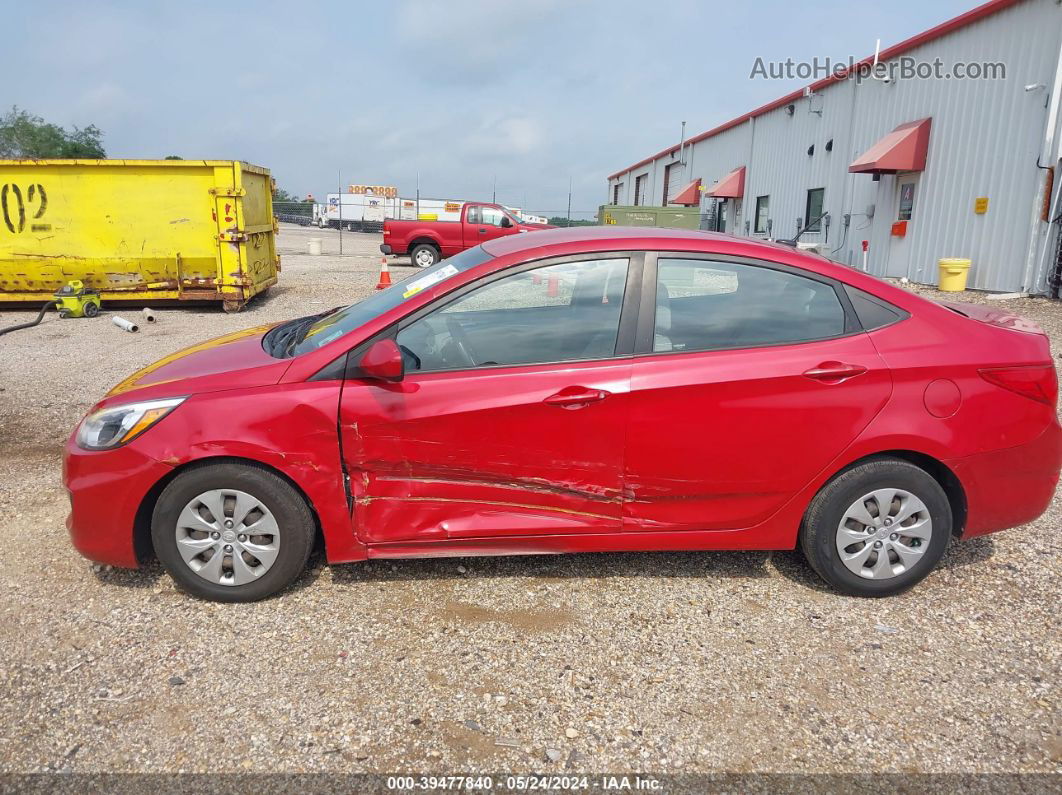 2017 Hyundai Accent Se Red vin: KMHCT4AE2HU194164