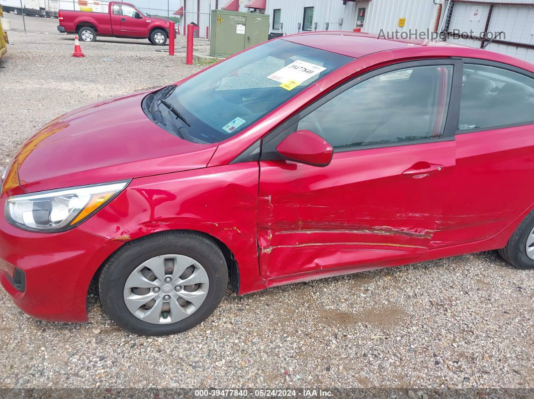 2017 Hyundai Accent Se Red vin: KMHCT4AE2HU194164