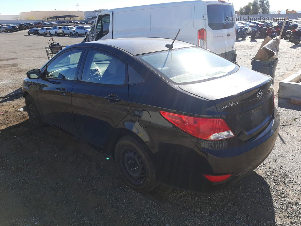 2017 Hyundai Accent Se Black vin: KMHCT4AE2HU217006