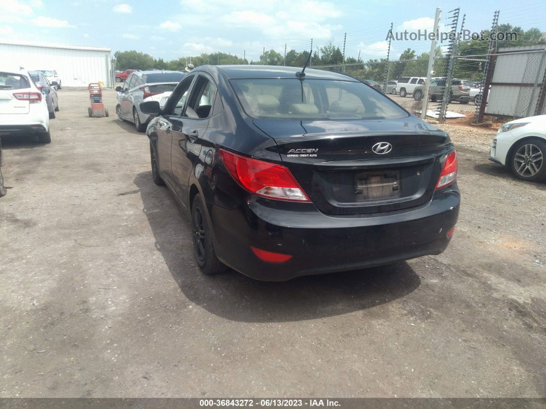 2017 Hyundai Accent Se Black vin: KMHCT4AE2HU219659