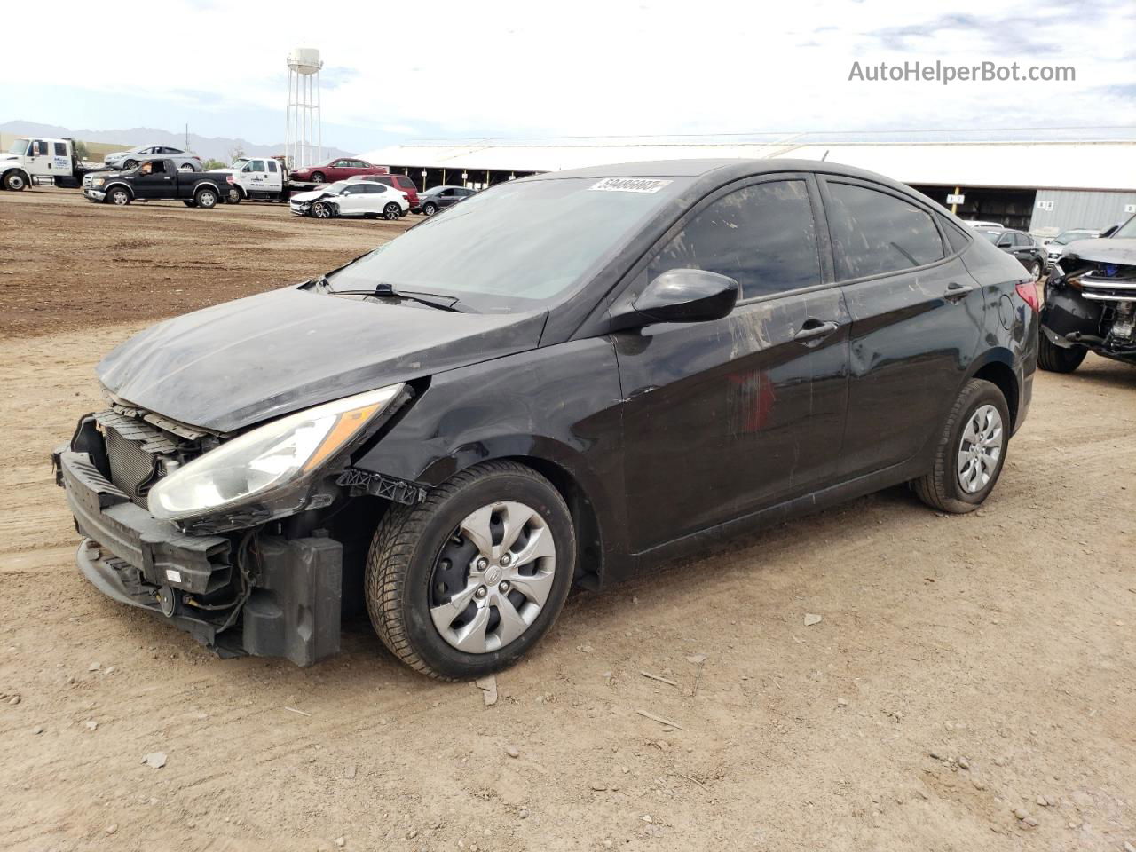 2017 Hyundai Accent Se Black vin: KMHCT4AE2HU221413