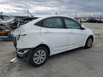 2017 Hyundai Accent Se White vin: KMHCT4AE2HU240446