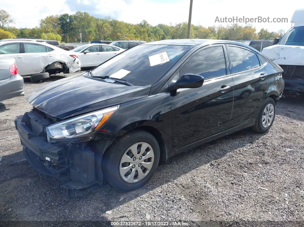 2017 Hyundai Accent Se Black vin: KMHCT4AE2HU265217