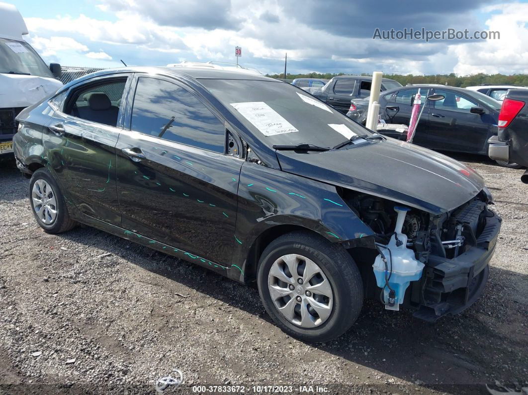 2017 Hyundai Accent Se Black vin: KMHCT4AE2HU265217